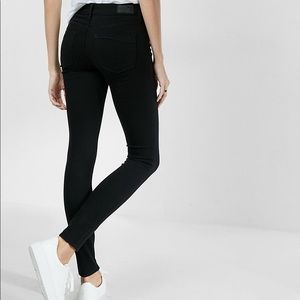 Express Black Skinny Jeans